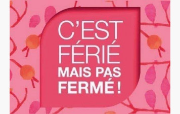 lundi 25 mai ouverture salle