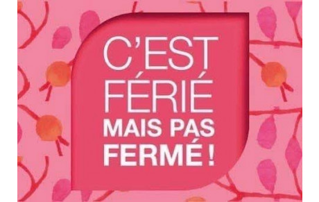 lundi 25 mai ouverture salle